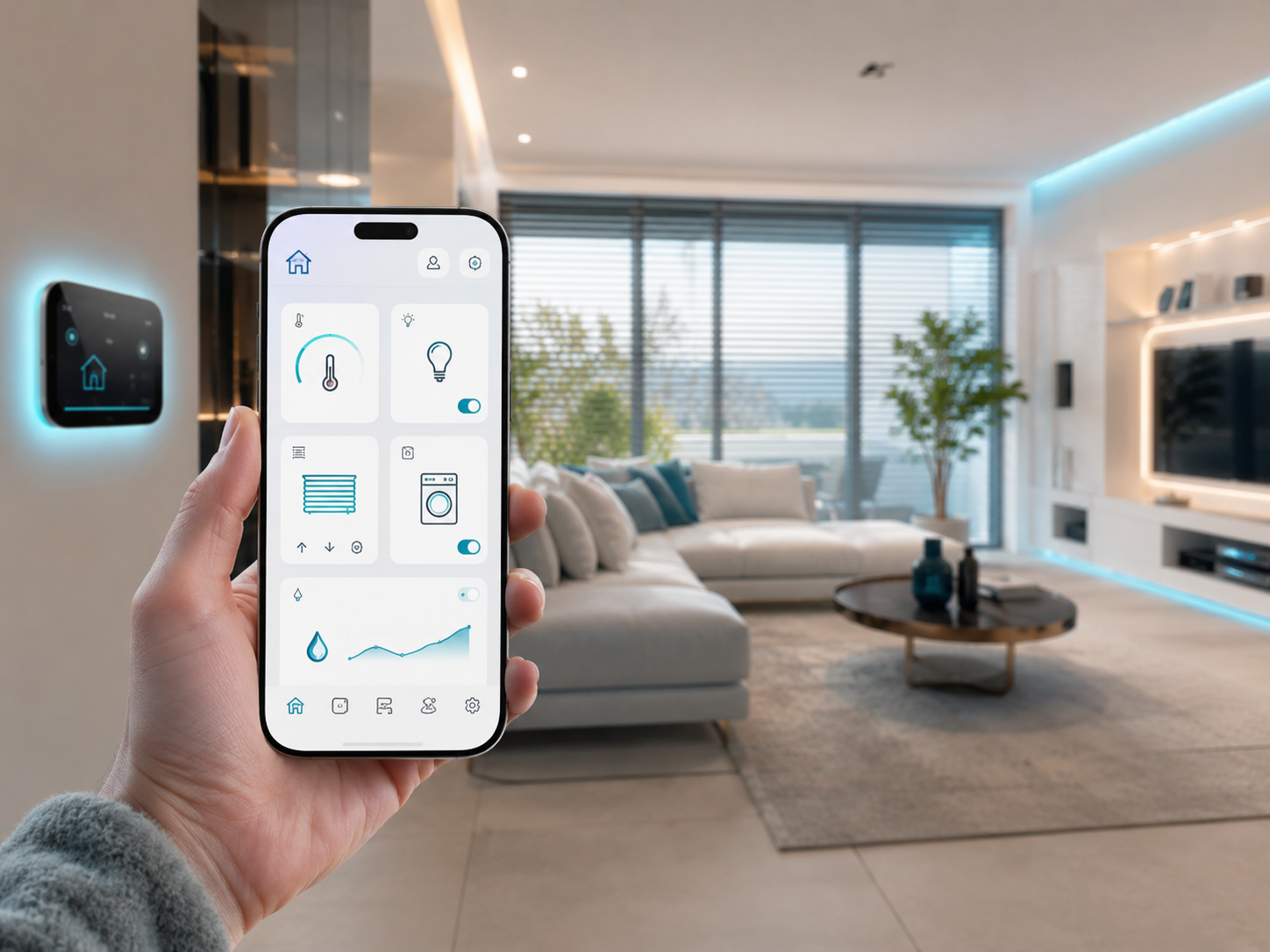 Mobilné ovládanie smart home v modernej aplikácii